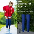 thumbnail image 2 of CNKOO 2 Paires de Manches de Compression pour Jambes Manches Longues Sport Cyclisme pour Hommes Femmes Course Basketball, 2 of 5