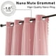 thumbnail image 2 of Cortinas Rosas para Dormitorio de Niñas Oso de Fresa 2 Paneles Opacas 63 Pulgadas Doble Capa, 2 of 5