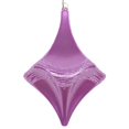 thumbnail image 1 of Vickerman MT194069D 8 in. Orchid Candy Glitter Drop Ornament, 1 of 3