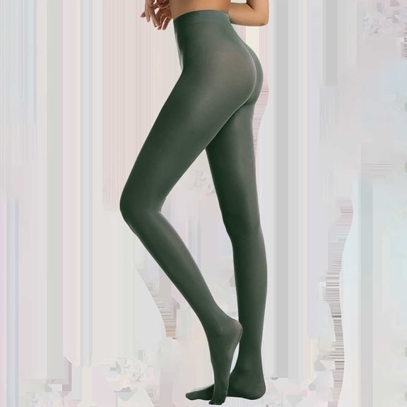 Valueadd Clothing Women's Pantyhose 2024 Newest Fleece Lined Tights Sheer Women Fake Translucent Tights High Waisted for winter