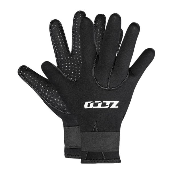 Guantes de agua, guantes de neopreno de cinco dedos de 3 mm para buceo, esnórquel, kayak, surf, invierno, piragüismo, kayak y otros deportes acuáticos S Sunnimix Guantes de buceo