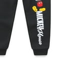 thumbnail image 2 of Disney Mickey Mouse T-Shirt Sweatshirt and Jogger Pants Set (Boys), 3 Piece Set, Sizes 2T-7, 2 of 8