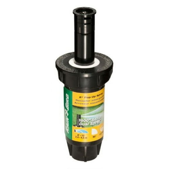 Rainbird 1802QDS Professional Series 2" Pop Up Quarter Circle Dual Spray Sprinkler Nozzle - Quantity of 18