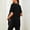 A1 Black, variant on Womens Maternity Shirts Short Sleeve Split Side Casual Pregnancy Clothes Crewneck Loose Tops Soft Pregnancy Shirts for Daily Wear Red