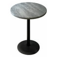 thumbnail image 2 of Indoor/Outdoor 36" Tall OD211 Black Table Base with 30" x 30" Foot and 36" Diameter Indoor/Outdoor Natural Top by the Holland Bar Stool Co., 2 of 5