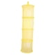 thumbnail image 4 of Organizador de almacenamiento de malla colgante plegable de red con 4 compartimentos, cesta de secado colgante Amarillo, 4 of 6