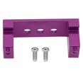 thumbnail image 1 of 1 pieza de asiento de engranaje de dirección de aleación de aluminio con soporte servo morado para coche RC WLtoys 144001, 1 of 8