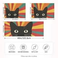 thumbnail image 2 of Yayeee Pillowcase Standard Size Set of 2 Satin Wrinkle Resistant Pillow Case, Black Cat, 2 of 7