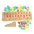 thumbnail image 1 of Juego de matemáticas de madera número de tablero rompecabezas clasificación juguetes Montessori, Abanopi Tablero de juego de matemáticas Sincero Electrónica, 1 of 3