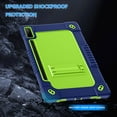 thumbnail image 4 of Kebiory for Lenovo Tab P12 12.7 Inch 2023 Tablet Case,Shoulder Strap Soft Silicone & Hard Back Hybrid Shockproof Protective Case for Lenovo Tab P12 TB-370FU/Xiaoxin Pad Pro TB-371FC (GreenX2), 4 of 6