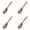 Brown 4PCS, variant on Wood Spaghetti And Pasta Server Large Wooden Spaghetti Spoon Server Long Handle Wooden Pasta Spoon With Teeth Ideal Spaghetti Server Pasta Forks Wooden Cooking Utensils