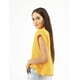 thumbnail image 3 of Crop top camisero de lino AMAD Casual para mujer Talla M, 3 of 5