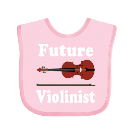 

Inktastic Future Violin Player Gift Gift Baby Boy or Baby Girl Bib