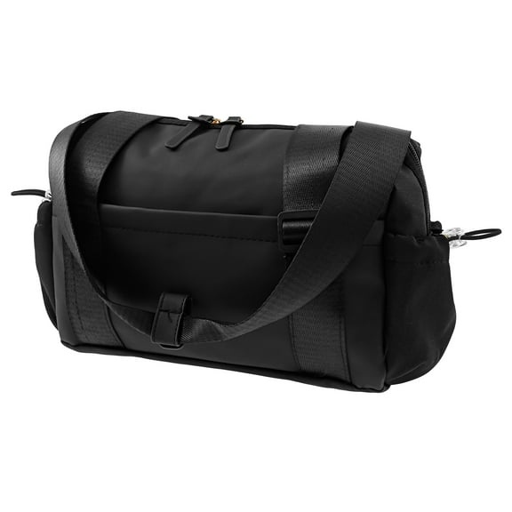 Waterproof Faux Leather Women Gym Bag Large Capacity Adjustable Strap Lady Workout Tote With Wet Dry Compartment for Outdoor Activity
