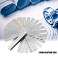 thumbnail image 4 of Feeler Gauge, Durable 89mm Feeler Measuring Tool, Mechanics For Measuring  Size Designers Engineers, 4 of 8