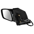 thumbnail image 4 of TRQ New Side View Power Mirror Smooth Black Driver Left LH for 03-08 Toyota Corolla, 4 of 5