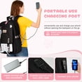 thumbnail image 6 of Gynky School Backpack for Teens Middle School Bookbag Fashion Student Bag Cute Aesthetic Teen Bookbag for  Women, 6 of 8