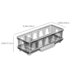 thumbnail image 3 of Soporte compacto para esponjas - Organizador de fregadero de cocina con drenaje, plástico transparente o negro, 9,45x3,86x2,83 pulgadas, 3 of 6