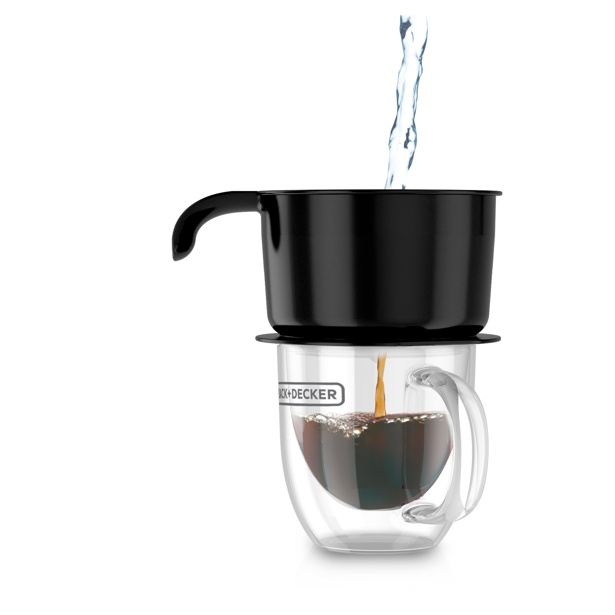 BLACK+DECKER Stainless Steel 4-Cup Drip Coffee Maker
