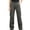 #01 Army Green 【Mix, Match & Rotate: Stock Up on Daily Colors】, variant on Women's Cargo Pants, Straight Leg Solid Trousers with Multi Pockets, Casual Long Pants for Work Outdoor Hiking Wear | VerBelle,Army Green L