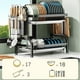 thumbnail image 3 of Escurridor De Platos De Acero Inoxidable De 2 Niveles, 3 of 3