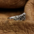 thumbnail image 4 of 925 Sterling Silver Skull Ring Width 10mm Fashion Jewelry TA256 US Size 11.5, 4 of 15