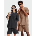 thumbnail image 4 of Oversized T Shirts Vintage Tee Loose Fit Short Sleeve Casual Streetwear Baggy Washed Unisex Tops, 4 of 6