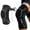 Black-Left, variant on Adjustable Knee Brace with Dial System, Compression Knee Sleeve for Running & Sports