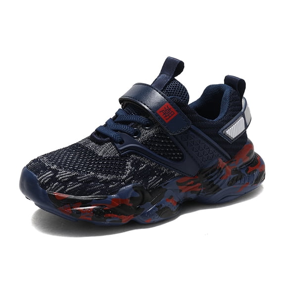 Kids Mesh Sneakers Boys Girls Casual Shoes Unisex-Child Lightweight Breathable Athletic Running Tennis Walking School Shoes
