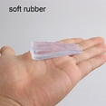 thumbnail image 4 of Uxcell Office Door Securely Rubber Wedge Doorstop Stopper Clear 2 Pack, 4 of 7