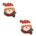 thumbnail image 3 of Matsuzay Vajilla decorativa de Feliz Navidad, cubertería, tenedor, cuchara, cubierta, vajilla, tapa, artesanía casera, regalo de decoración de Año Type2 NO2, 3 of 6