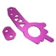 thumbnail image 3 of Purple Universal Car Aluminium Alloy Truck Front Rear Tow Hook Ring Kit, 3 of 5