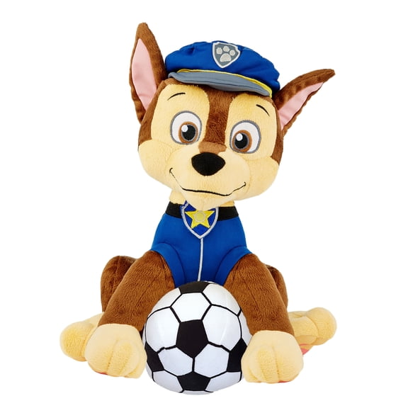 PAW Patrol Chase Soccer Kids Bedding Plush Cuddle and Decorative Pillow Buddy