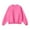 Hot Pink-Sweatshirts, variant on Namayuj Mens Sweatshirts Trendy Solid Color Crewneck Sweatshirt Athletic Pullover Tops Work Long Sleeve Shirts