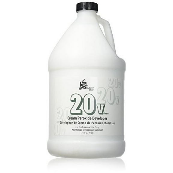 Super Star Stabilized Cream Peroxide Developer, 20v, 3.8 L / 1 Gallon (1-Count)