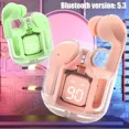 thumbnail image 2 of Auriculares inalámbricos T2 TWS con alimentación LED, cascos con pantalla Digital, sonido estéreo, Bluetooth, compatible con 5,3 para Xiaomi y Lenovo, 2 of 6