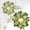 D4_Green 17.7", variant on Veeogra Artificial Floral Front Door Wreath,17.7" Green Hello Hydrangea Wreath,Farmhouse Handmade Floral Decor,Spring Summer Wreaths,Wedding Festival Holiday Decor,Outdoor Wreaths For Front Door