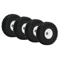 thumbnail image 3 of Juego de 4 ruedas de goma de primera calidad para coches SCX10 a escala 1/10, neumáticos RC de 1,9 pulgadas de ancho y 10 orificios, 3 of 8