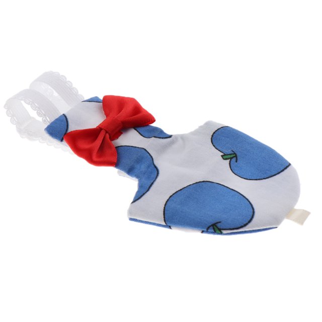 loro pa?ales reutilizables bolsillo pa?o pa?al pájaro pee pad manzana azul Sunnimix Parrot Bird Diaper