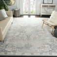 thumbnail image 2 of SAFAVIEH Brentwood Oscar Floral Area Rug, Grey/Ivory, 11' x 15', 2 of 9