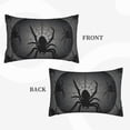 thumbnail image 4 of Fotbe Black Spiders Pillow Cases - Envelope Closure - Luxury, Extra Soft, Cooling Pillow Covers - Wrinkle, Fade, Stain Resistant-20"x30", 4 of 8
