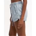 thumbnail image 3 of Hurley Cindy Chambray Shorts casuales para caminar para mujer newagebleach S, 3 of 3