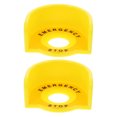 thumbnail image 4 of Miangastore 2Pcs Emergency Stop Button Protective Cover Plastic Switch Safety Protector for Industrial Equipment Prevent Accidental Activation for Factory and Warehouse Use Yellow, 4 of 9