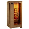 Buena Vista 1-2 Person Hemlock Infrared Sauna with 3 Ceramic Heaters, 75" H