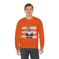 thumbnail image 5 of My Man Santa Unisex Heavy Blend™ Crewneck Sweatshirt, 5 of 7
