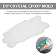thumbnail image 4 of 1pc Porte Plaque Silicone Moule DIY Blanc Porte Plaque Suspendue Maison Signe Moule, 4 of 5