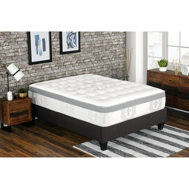Primo International Kinley 14 in. Polyfoam Pocket Coil Mattress
