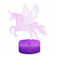thumbnail image 2 of Unicornio LED Lámpara de luz nocturna Habitación Decoraciones para fiestas Decoración Navidad Cumpleaños Regalos de Navidad Presente Lámpara de noche para niñas Niños Niños Bebé Niños pequeños Niños Adepaton MZQ-0716, 2 of 7