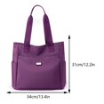 thumbnail image 2 of Bolso Hobo Satchel para mujer Bolso grande versátil Bolso de hombro de nailon Bolso de viaje, 2 of 6