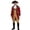 #0162-Red, variant on Qiyinn Men Colonial Officer Set 18th Historical Outfit For Halloween Themed Party | Medieval Renaissance Halloween Costume for Men Role Play Party Cosplay Stage Performance